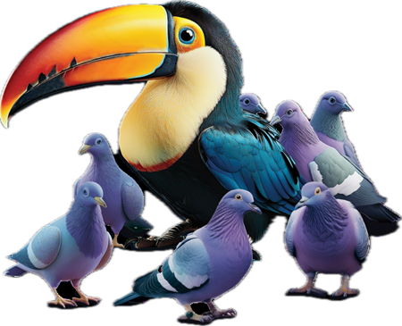 Toucan fly